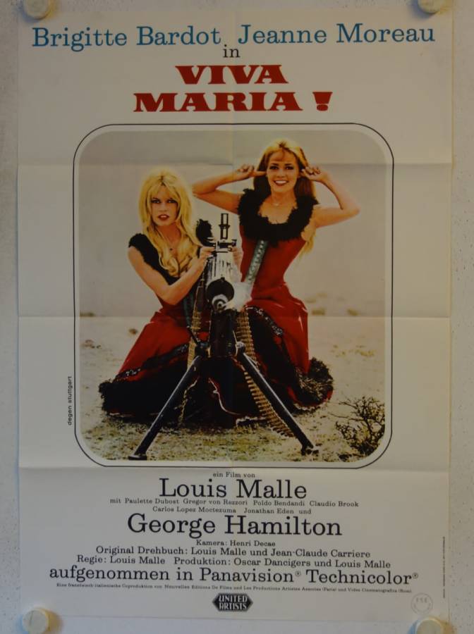 Viva Maria! original release german movie poster